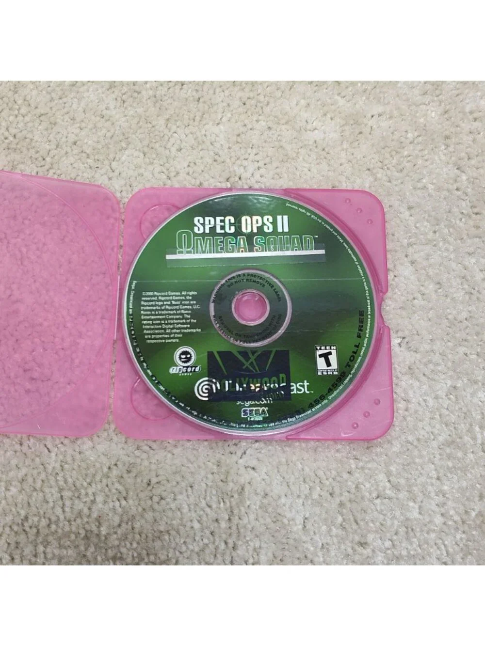 Sega Dreamcast Spec Ops II Omega Squad Ripcord Games T-41704N Standard / Tested